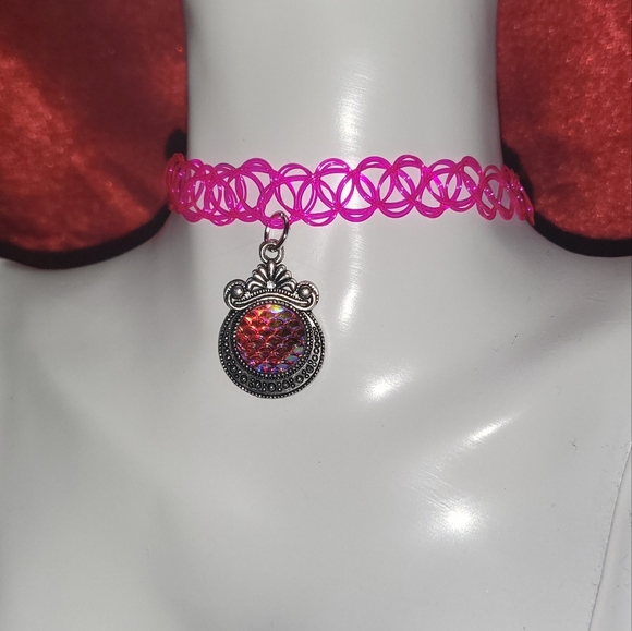 Charm choker necklace - Picture 1 of 4